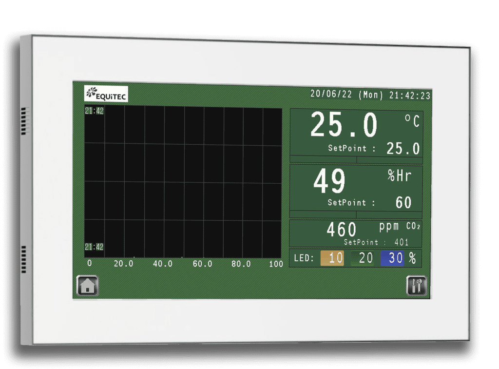 Software de control y alarma para cámaras climáticas e incubadores